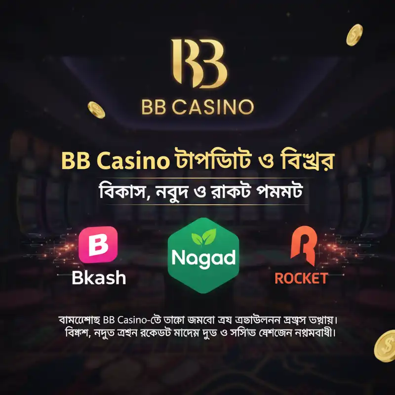 BB Casino পেমেন্ট মেথড - বিকাশ নগদ রকেট